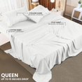 thumbnail image 2 of King Bed Sheet Set Piece Bedding Soft Brushed Microfiber Fabric Shrinkage & Fade Easy Care (), 2 of 9