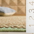 thumbnail image 4 of SAFAVIEH Cape Cod Caroline Solid Runner Rug, Green/Natural, 2'3" x 8', 4 of 10