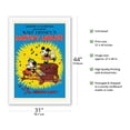 thumbnail image 2 of The Whoopee Party - Starring Mickey Mouse Minnie Mouse - Vintage Film Movie Poster c.1932 - Fine Art Rolled Canvas Print 27in x 40in, 2 of 4