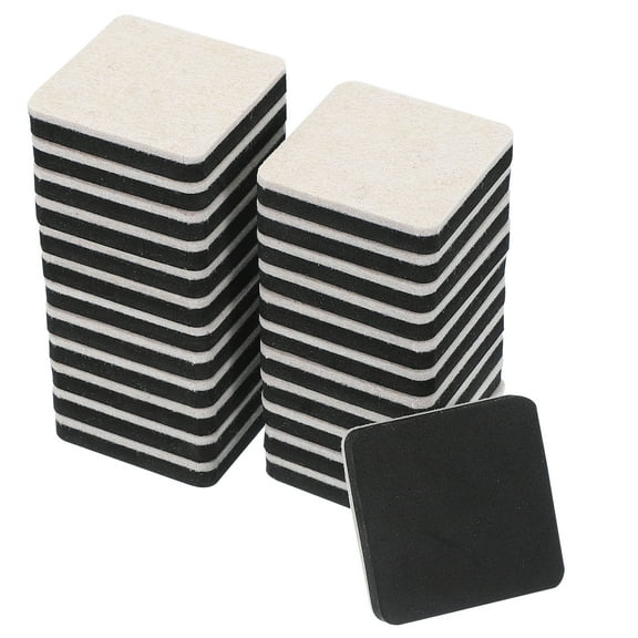 Uxcell 2.5 Inch Felt Furniture Sliders, 24 Pcs Square Furniture Movers Slider Reusable Moving Pads Floor Protectors Beige