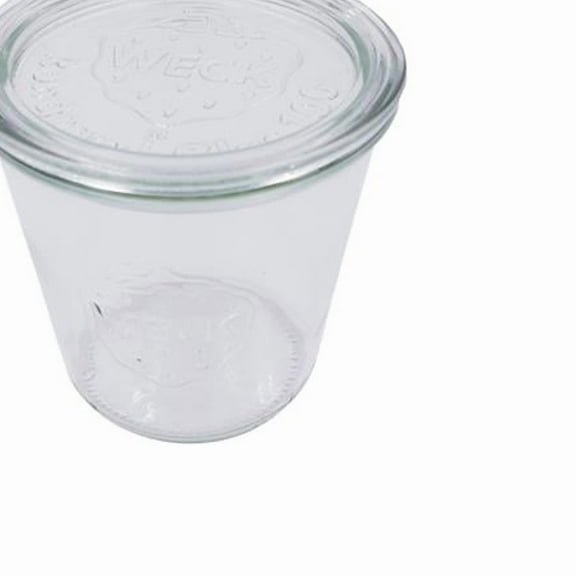 Packnwood 294WEK742 3.93 Dia. x 4.33 in. 19.6 oz Bokocook Reusable Weck Jars with Glass Lid Mold - 6 Piece