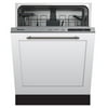 BLOMBERG APPLIANCES Tall Tub dishwasher 5 cycles top control full integrated panel overlay 48 dBA DWT51600FBI