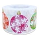 thumbnail image 1 of Pegatinas de adornos navideños para suministros de fiesta, decoración de aulas, pegatinas para sellar sobres, 500 unidades, 1 of 5