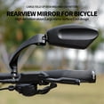 thumbnail image 2 of Quanmin Lot de 2 Rétroviseurs d'Extrémité de Guidon pour Vélo - Réglables à 360°, Verre Résistant aux Rayures, Convient aux Vélos de Route/montagne/Vélo Électrique, Scooters, Motos Électriques, 2 of 9