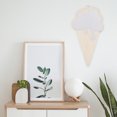 thumbnail image 5 of FONDOTIN Decorative Mirror Acrylic Wood Ice Cream Shape Home Decoration 1Pcs 15X7.7In, 5 of 8