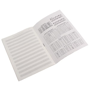 Papier de partition vierge/ Carnet de notes/ Composition 32