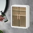 thumbnail image 6 of Baoblaze Bathroom Makeup Organizer Storage Rack Wall Mounted Hanging Storage Holder Cosmetics Organizer for Bathroom Accessories Decor, 6 of 8