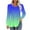 Blue, variant on Cilsoka Funny Shirts for Women V Neck Womens 3/4 Sleeve Tops and Blouses for Summer Basic White V Neck Tees for Women Womens Blouses Long Sleeve Casual My Orders past Orders
