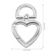 thumbnail image 2 of unbranded 10Ud Material Para Colgante De Metal Plata Ideal Para Llaveros Y Manualidades, 2 of 8