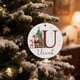 thumbnail image 1 of Adornos navideños, 26 letras, adornos colgantes para árbol de Navidad, adornos navideños personalizados, adornos navideños DIY, decoración navideña, decoración colgante para árbol de Navidad, artículo, 1 of 5