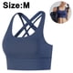 thumbnail image 1 of 1 pieza de sujetador deportivo de alto impacto para mujer, con espalda cruzada, sexy, para correr, 1 of 8