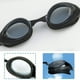 thumbnail image 2 of Gafas de natación unisex con diseño negro elegante para una visión clara y protección solar, antivaho y con protección UV para adultos, 2 of 5