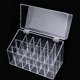 thumbnail image 5 of 1 caja de almacenamiento de lápiz labial transparente a prueba de polvo, soporte de maquillaje, 18 ranuras, vitrina para mujeres, 5 of 7
