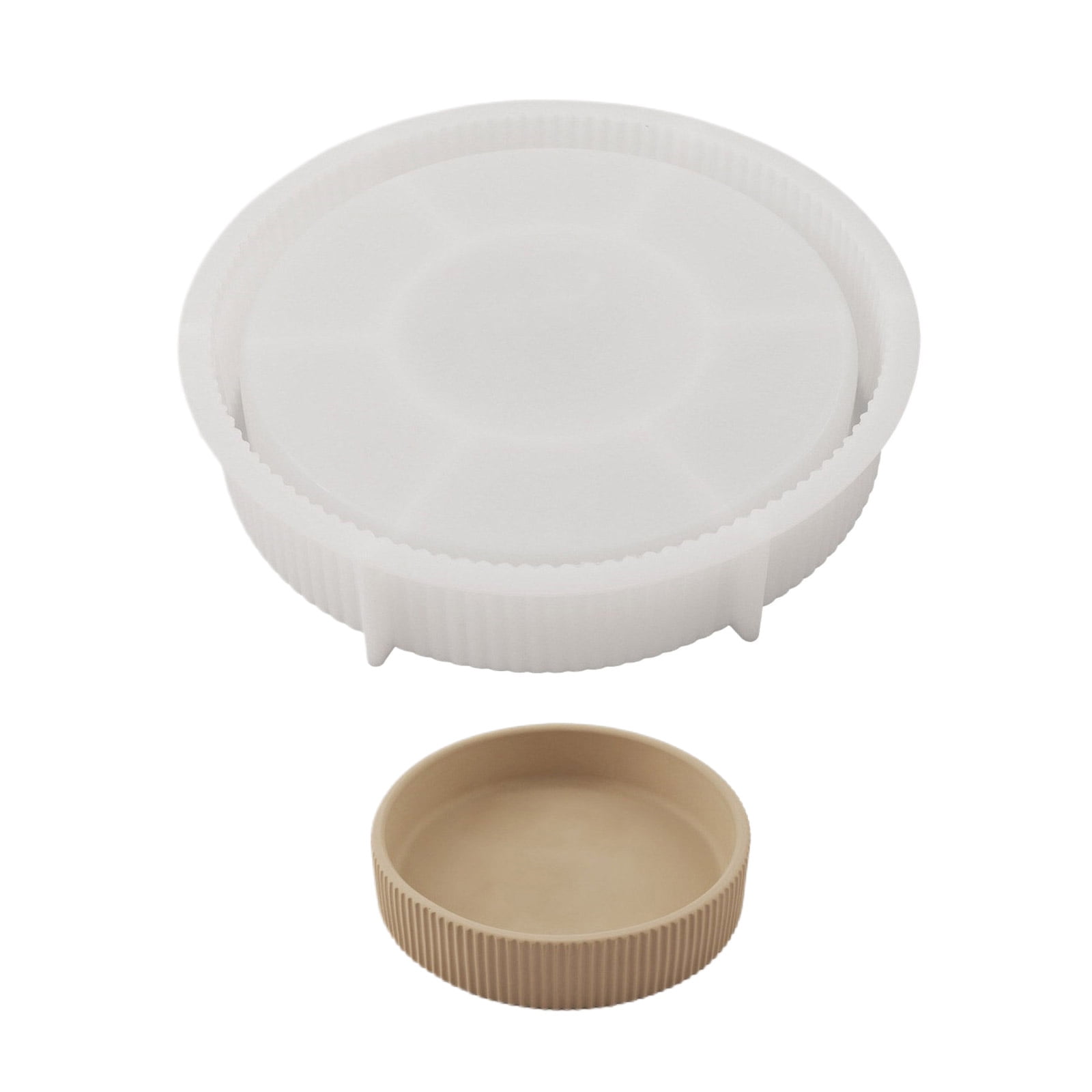 BELOWSYALER Unique Silicone Molds Silicone Crafting Moulds Silicone Candle Cup Molds Jewelry Tray Moulds Suitable for Jewelry Tray