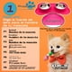 thumbnail image 5 of Plato Hueso chico KE WOOW Doble Plato de Acero Inoxidable 200 ml cada uno con Tapete de Silicon, 5 of 9