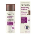 thumbnail image 2 of Aveeno Absolutely Ageless Daily Face Moisturizer with SPF 30 Sunscreen – Anti-Aging Wrinkle Cream with Blackberry Complex, Vitamins C & E – Hydrating Facial Moisturizer for Firmer Even Skin Tone 50 mL, 2 of 7