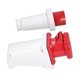 thumbnail image 5 of Materiales auxiliares eléctricos, Conector de enchufe industrial Conector de alimentación de fase Conjunto de enchufe de enchufe industrial Rendimiento empaquetado con energía, 5 of 12