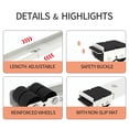thumbnail image 5 of Appliance Rollers Heavy Duty,Max 32in,Second Generation Extendable Appliance Rollers Mobile Washing Machine Base Easily Move Washing Machines, Dryers, Refrigerators, Furniture (White), 5 of 5