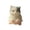 B, variant on SHULIN Cute Squishy Dolls Fluffy Cat Stress Relief Doll - Super Soft Squeeze Fidget Cat Figurine, Anxiety Relief Desk Ornament, Decompression Sensory Item