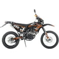 thumbnail image 3 of X-Pro Templar X Gasoline 249.9cc Dirt Bike - Orange, 3 of 5