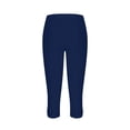 thumbnail image 5 of Bovemsi Yoga Pants For Women Leggings 2025 Summer Plus Size High Waisted Soft Casual Workout With Pockets Capri Leggings,S, 5 of 6