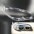 thumbnail image 1 of For BMW F10 F18 2010~2017 5 Series Car Front Headlight Lens Cover Shell Headlamp Clear, 1 of 1