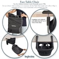 thumbnail image 4 of Trona portátil para bebés Inglesina Fast Table Navy, 4 of 8