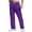 03#Purple, variant on Dwelliawo Men's Cotton Sweatpants Open Bottom Straight Leg Lightweight Sweatpants Lounge Drawstring Waist Gym Athletic Pants with Pockets Clearance Light Brown 2XL