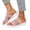 Pink, variant on YOUYEDIAN Orthopedic Sandals for Women Dressy Open Toe Arch Support Shoes Summer Waterproof Non Slip Slip on Casual Slippers