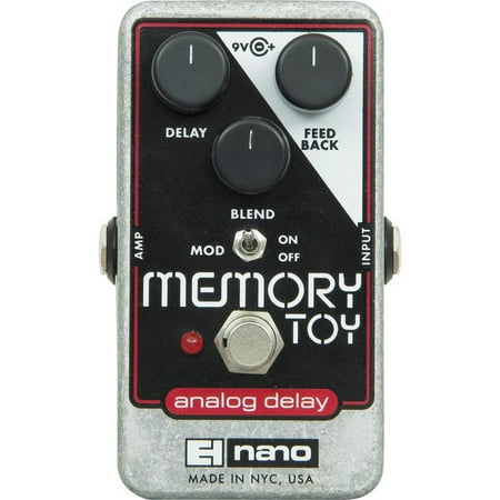 Electro Harmonix Memory Toy Analog Delay with Modulation Effects (Best Analog Delay Pedal Ever)
