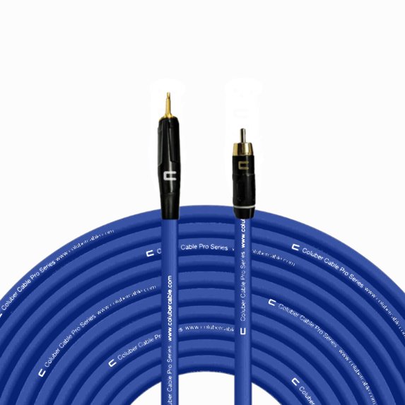 Coluber Cable 3.5 TS Male - RCA Male Audio Interface or Microphone Connector