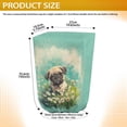 thumbnail image 4 of Yuyamidu Cute Pug RV Electric Tongue Jack Cover Daisy RV Electric Jack Protective Cover Waterproof Tongue Cover for RV/Camper/Travel Trailer/Plug Protector, Green, 4 of 7