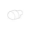 Genuine OE GM Cargo Net Retainer - 22600404
