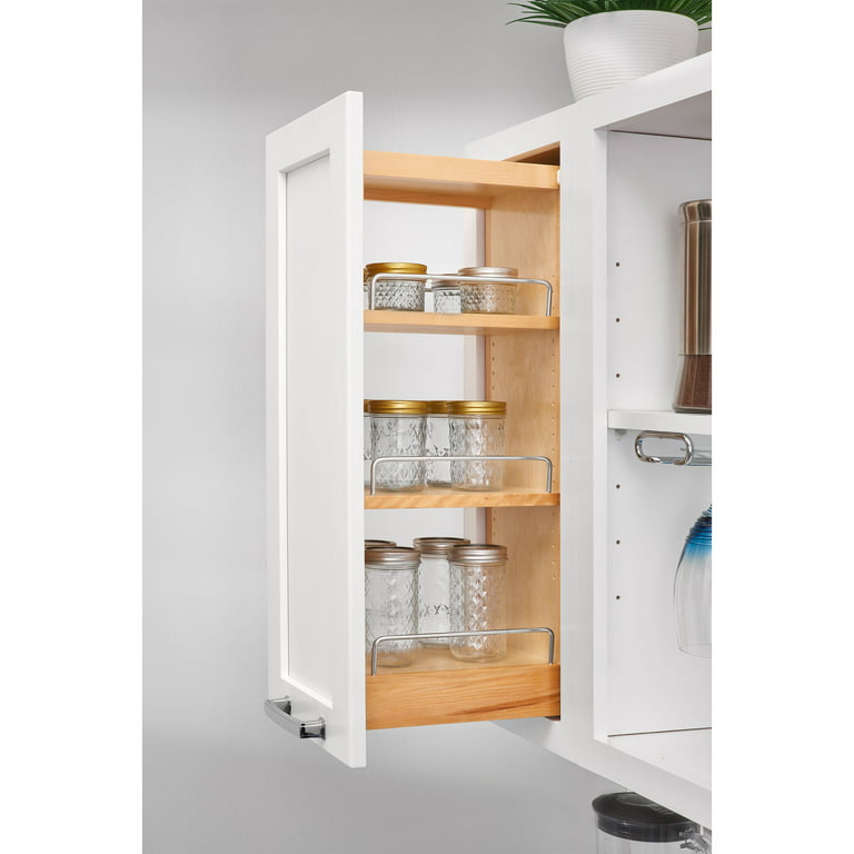 Rev-A-Shelf Wood Tall Cabinet Pull Out Pantry Organizer with Soft Close &  Reviews