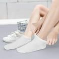 thumbnail image 5 of 6 Pairs Low-Cut Ankle Socks, Soft Thin No Show Socks for Men and Women, Black/White, 5 of 6