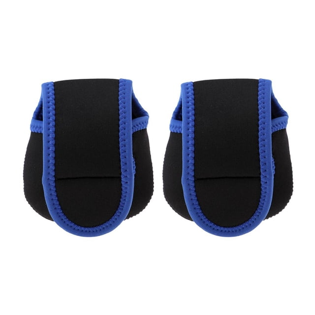 Almencla 2pcs, Baitcasting Reel Bag, Reel Cover, Fishing Reel Pouch, Protective Case,