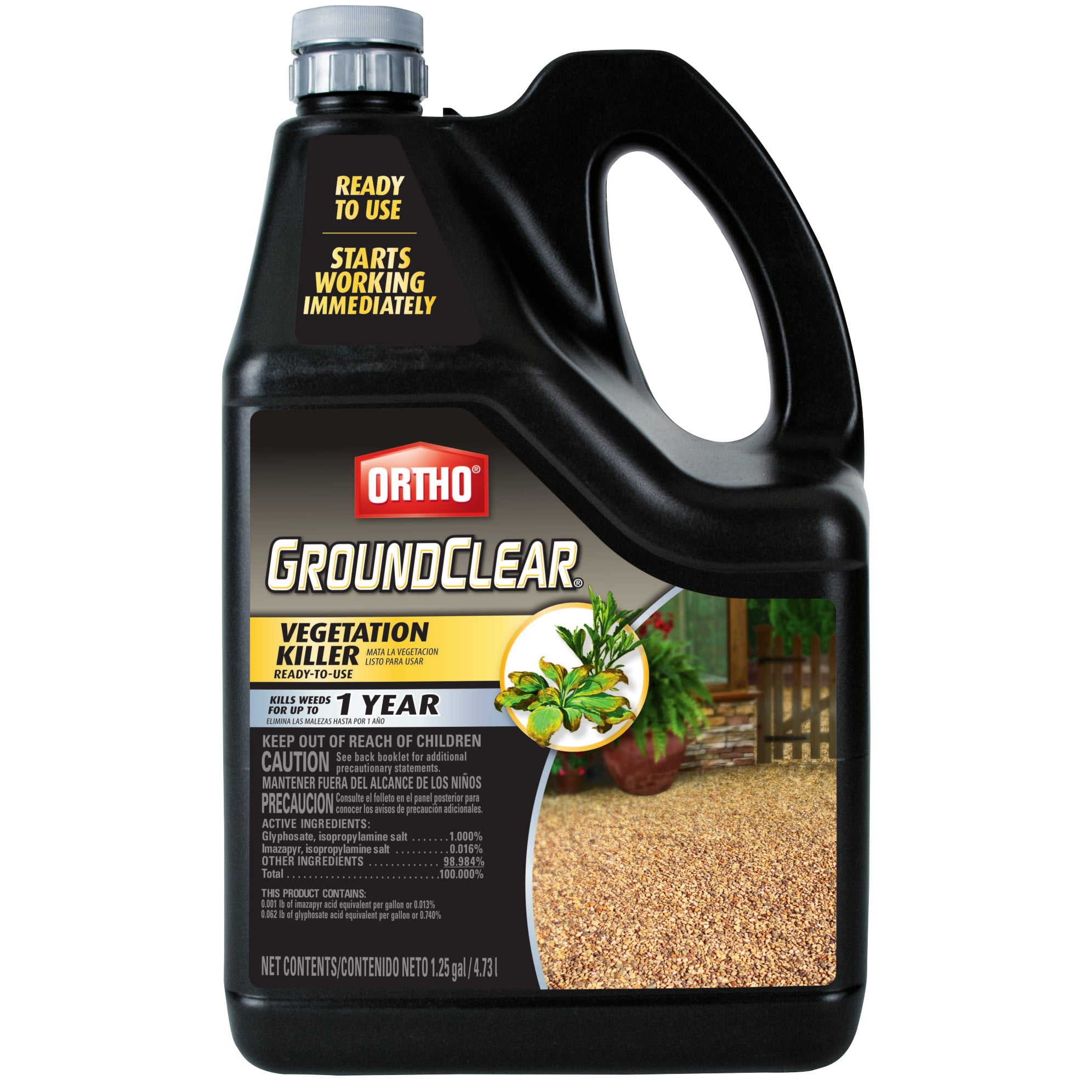 Ortho ground clear label