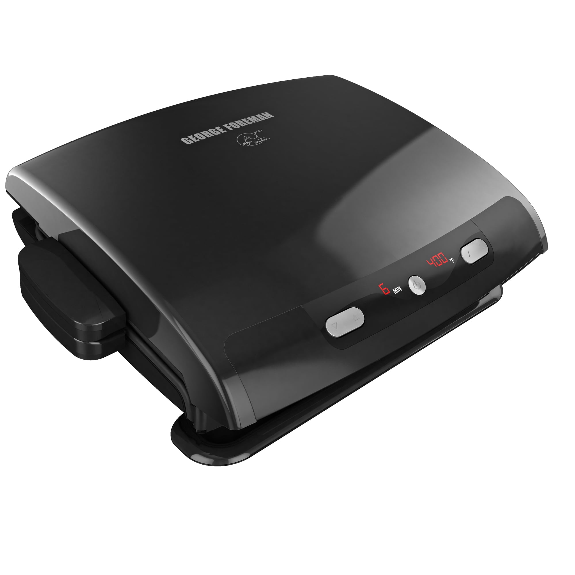 George Foreman Grill with Removable Grill Plates Metallic Silver GRP99 -  Best Buy
