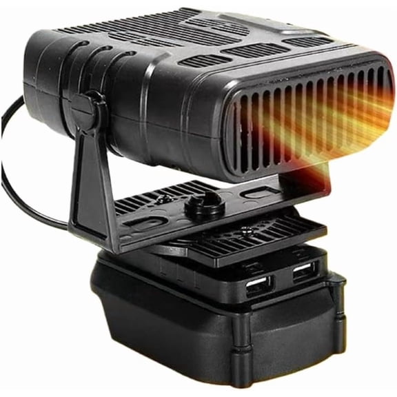 Portable Heater Battery Powered , 170W Car Heater, Fast Heating Defrost Defogger, Small Electric Thermostat Heaters, for Car SUV Trucks
