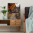 thumbnail image 5 of Autumn Countryside Cottage Canvas Print, Wall Decor for Living Room Bedroom Kitchen Dining Room Hallway Office Cafe Rustic, 5 of 8