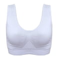 thumbnail image 4 of CHUANK Women‘s 3-Pack Seamless Wireless Sports Bra with Removable Pads, 4 of 5