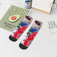 thumbnail image 6 of Lsque Pikmin Printed Crew Socks, Moisture-Wicking Socks, Athletic Socks for Men Breathable Cushion Socks Casual Sport Socks for Running Traveling, 6 of 6