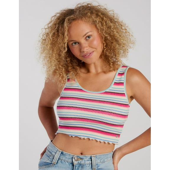 Roxy BRAZILIAN SAND PARDISO Women's Juniors' Keep It Wavy Tank US 2X-Large