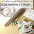 thumbnail image 4 of Adorno colgante de cristal arcoíris en memoria del gato Mardili, regalo, 4 of 7