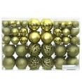 thumbnail image 2 of vidaXL Christmas Baubles 100 pcs Light Green 3 / 4 / 6 cm, 2 of 5