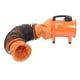 thumbnail image 1 of Manguera De Conducto PVC Flexible Para Ventilador De Escape, Resistente De 8 Pulgadas Con Gancho En Forma De S Soporte De Acero Para Ventilación De Ventilador De Escape En Túnel, 1 of 7