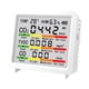 thumbnail image 1 of Medidor de CO2 multifunción con alarma, sensor de temperatura y humedad para viajes en casa. Blanco, 1 of 9