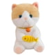 thumbnail image 4 of Gato de peluche, animales de peluche, peluche de gato realista, figura decorativa, Animal relleno, juguete de gato de peluche para niños pequeños, reg Amarillo, 4 of 8
