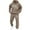 Khaki%GC%, variant on CONZONE Mens Sweatsuit 2 Piece Sets Casual Men's Jogging Tracksuit Set Letter Graphic Pullover Hoodie Pants Sweat Suit for Men Cozy Fall Winter Athletic Track Suit Outfits