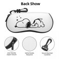 thumbnail image 4 of Snoopy Sleep Peanuts Glasses Case Gifts For Girls Box Glasses Storage Box Cute Sunglasses Box 1, 4 of 6